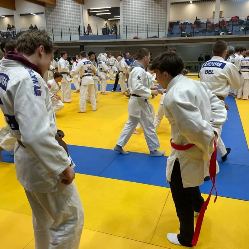 Vorige zaterdag was het wedstrijd in Ingelmunster, ook wij waren van de partij🥋 - afbeelding 1