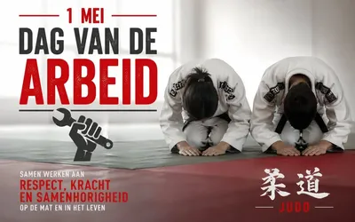 Op vrijdag 1 mei is er geen training wegens Dag van de Arbeid.